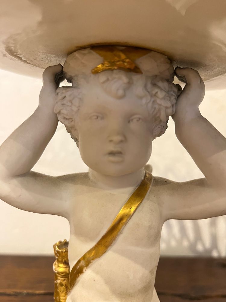 Pair Of Cups - Porcelain - Empire Period - France - XIX th C