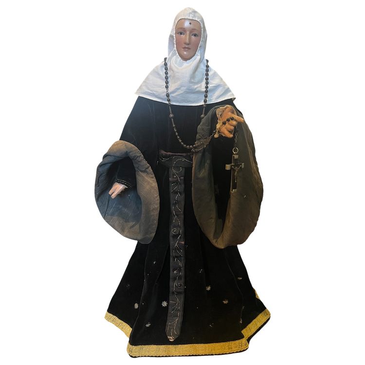 Sculpture - Wood - Sainte Rita - Europe - XIXth C