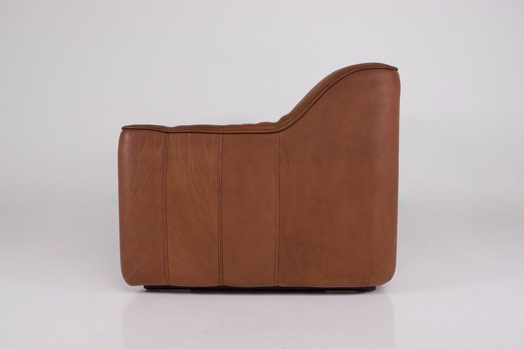 Sofa 3 seater in leather, by Sede DS 44