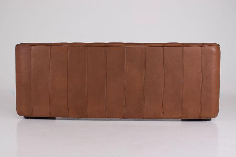 Sofa 3 seater in leather, by Sede DS 44