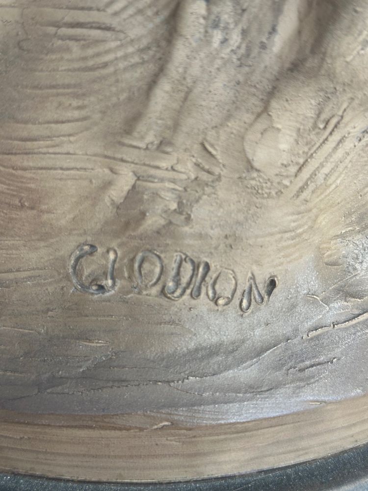 Terre Cuite By Clodion Representing A Faun Surrounded By Puttis