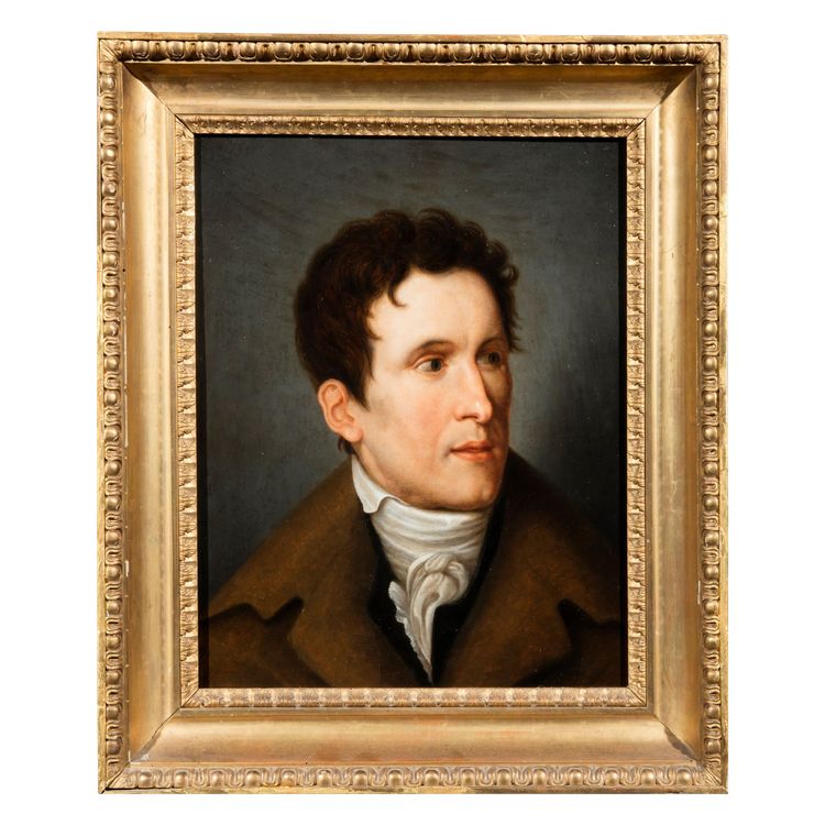 Girolamo Calvi (Milan, 1791 - 1872) "Portrait of Antonio Canova"