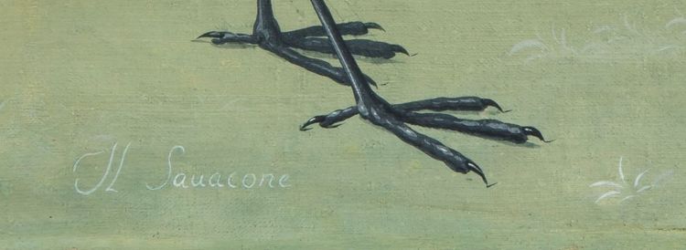 Pittore Lombardo della fine del XVIII /inizi del XIX secolo (maniera dei Raineri) "Savacone"