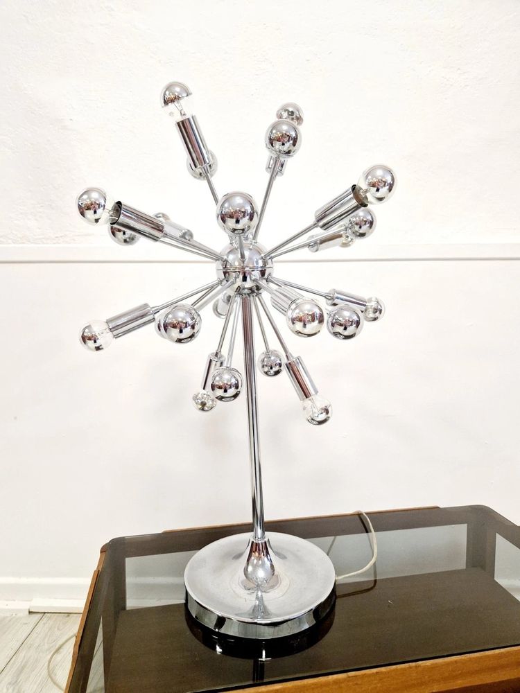 Lampada d'epoca Sputnik Età dello spazio
