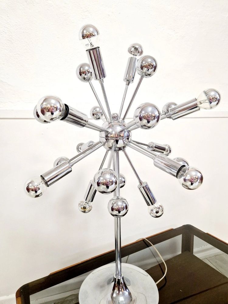 Lampada d'epoca Sputnik Età dello spazio