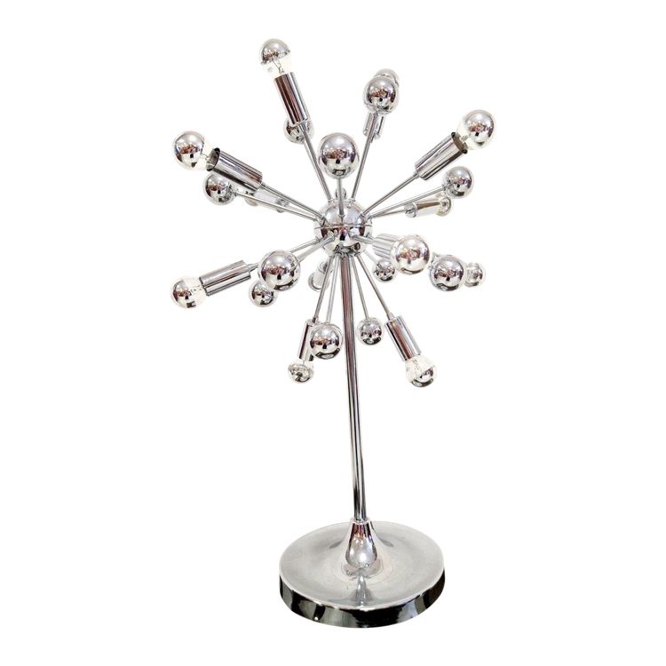 Lampada d'epoca Sputnik Età dello spazio