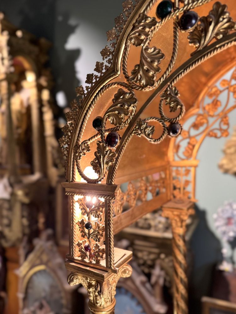 Important Neo-Gothic Ciborium - Circa 1900