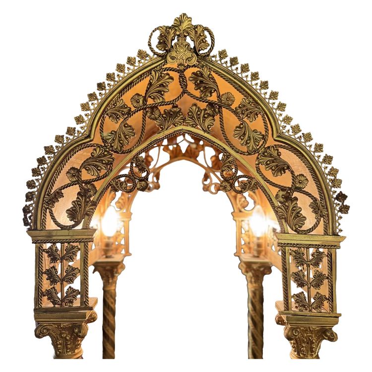Important Neo-Gothic Ciborium - Circa 1900