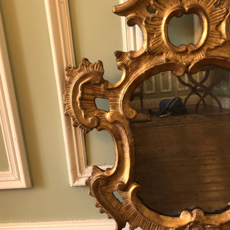Pair of reflecting mirrors, Italy, 18th century