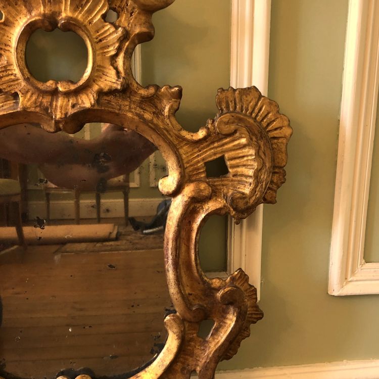 Pair of reflecting mirrors, Italy, 18th century