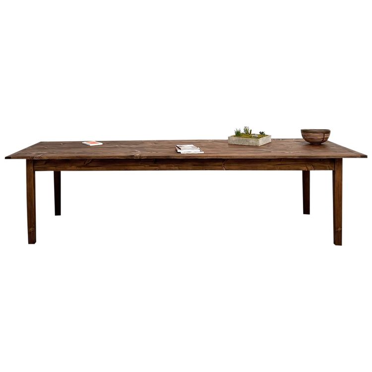 Large pine farm table from the 70s