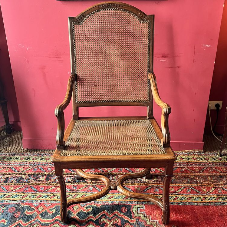 Rare fauteuil de bureau, début époque Régence