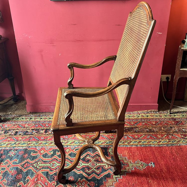 Rare fauteuil de bureau, début époque Régence