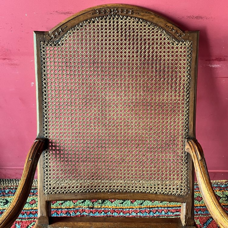 Rare fauteuil de bureau, début époque Régence
