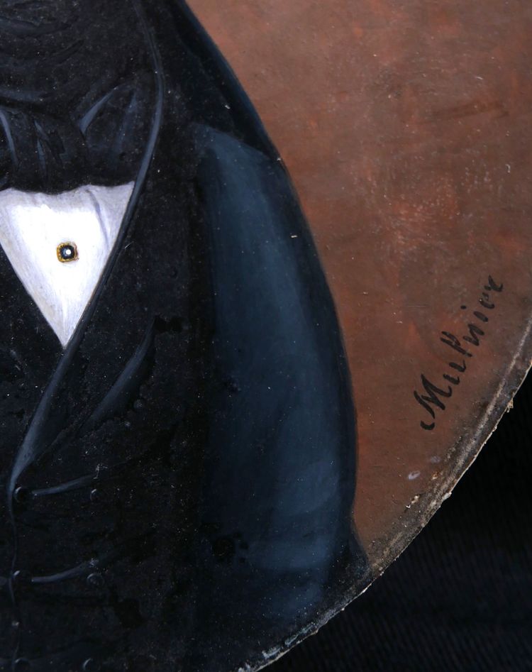 Étienne Ferdinand MULNIER, Portrait of a Man in a Frock Coat