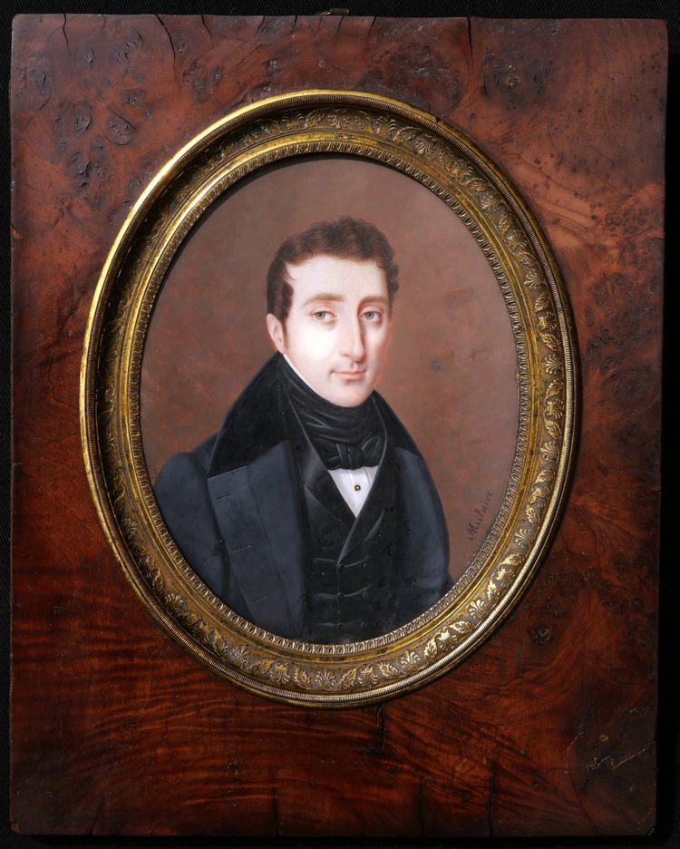 Étienne Ferdinand MULNIER, Portrait of a Man in a Frock Coat