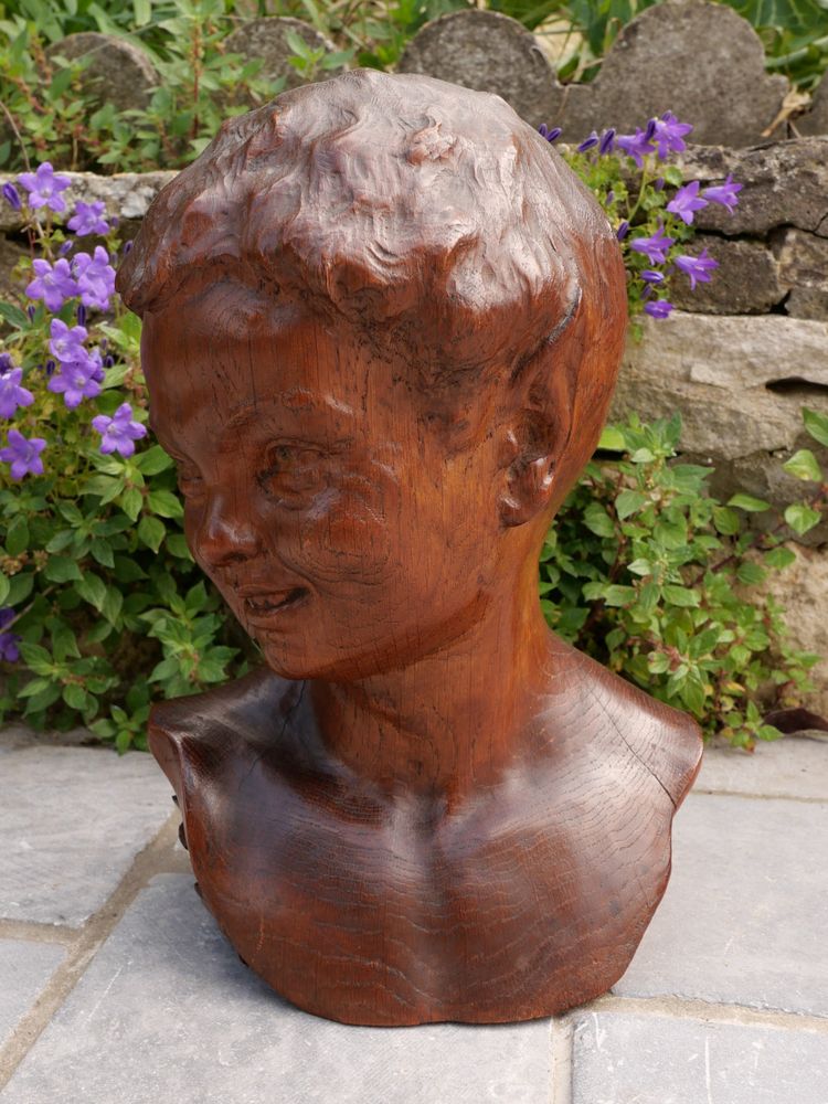 Léon MORICE, Bust of a young satyr