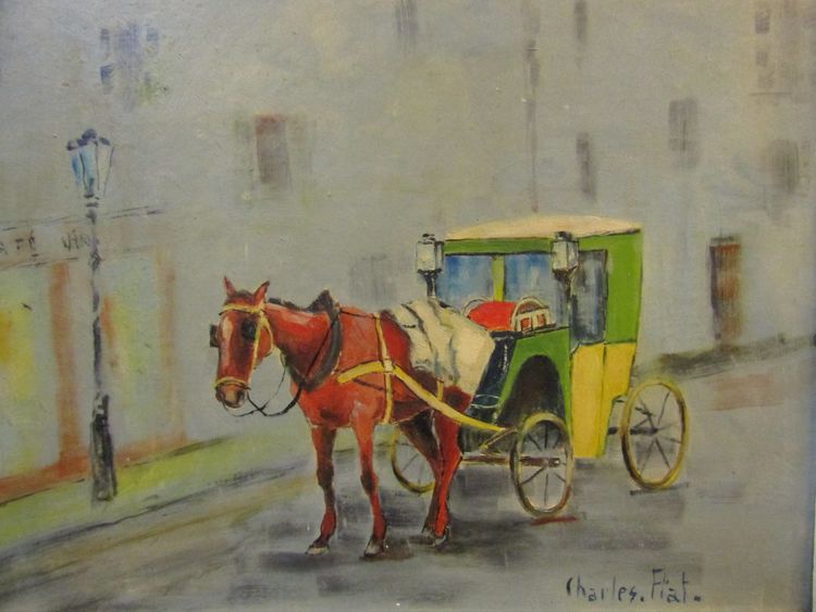 Peinture cheval