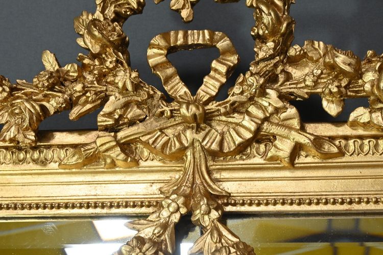 Specchio in legno dorato, stile Luigi XVI - 2a parte XIX