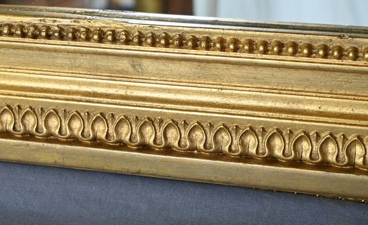 Specchio in legno dorato, stile Luigi XVI - 2a parte XIX
