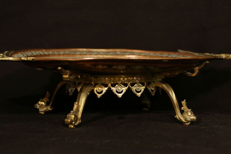 Cloisonné plate, 19th century