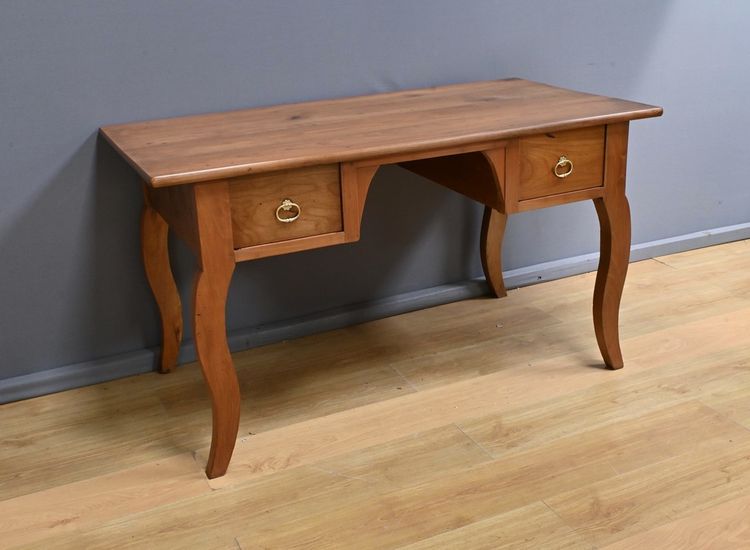 Table Bureau en Merisier, style Louis XV – 2ème Partie XIXe