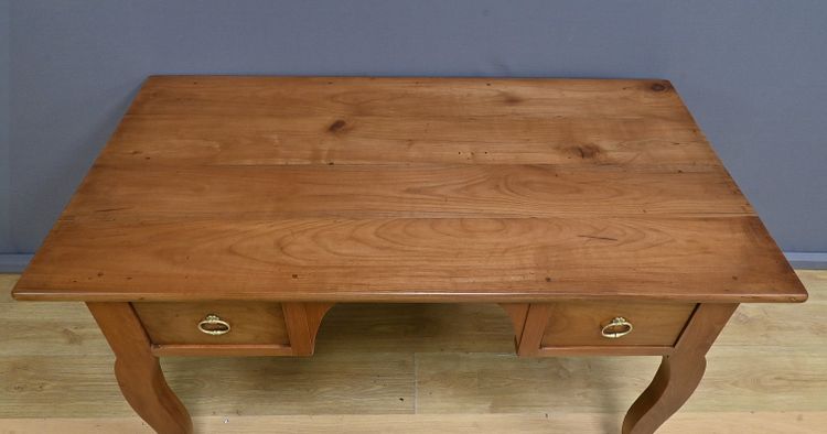 Table Bureau en Merisier, style Louis XV – 2ème Partie XIXe