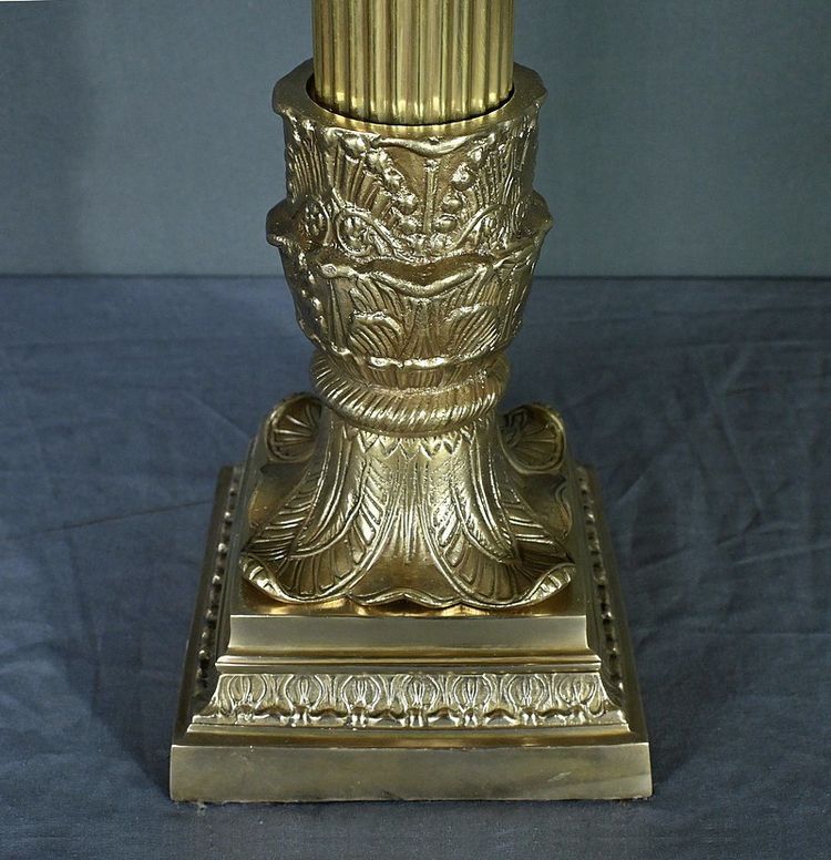 Large Bronze Candelabra, Louis XVI style - Late 19th century