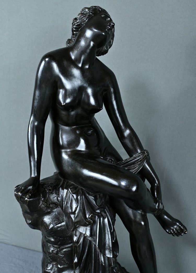 Bronze "Eurydice" by F. Roubaud - Mid-19th century