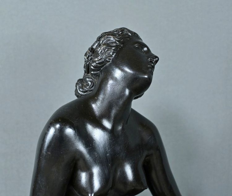 Bronze "Eurydice" by F. Roubaud - Mid-19th century