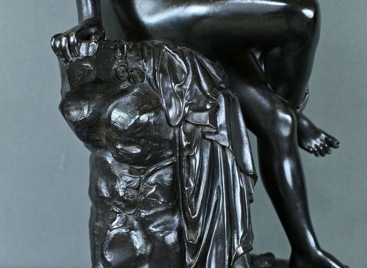 Bronze "Eurydice" by F. Roubaud - Mid-19th century