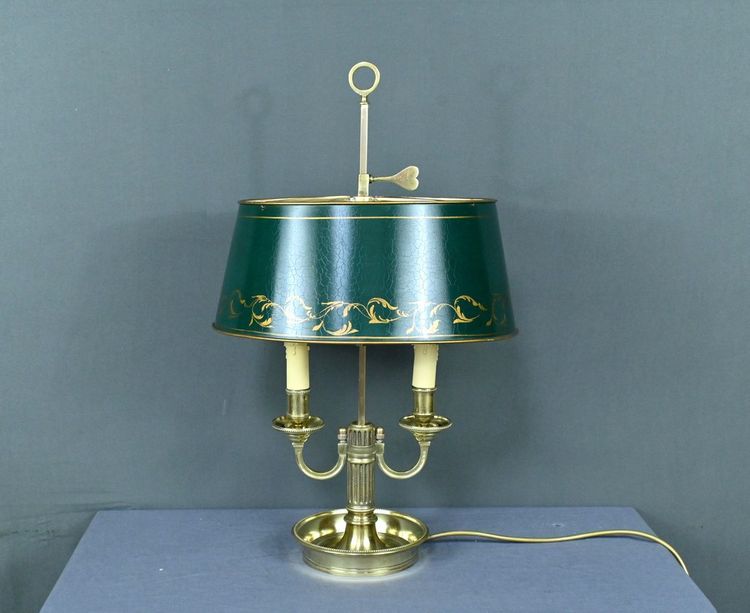 Lampada a bottiglia ad acqua calda con 2 luci - Inizio XX secolo