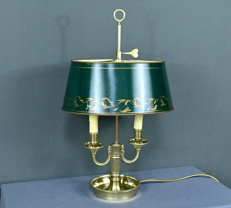 Lampada a bottiglia ad acqua calda con 2 luci - Inizio XX secolo