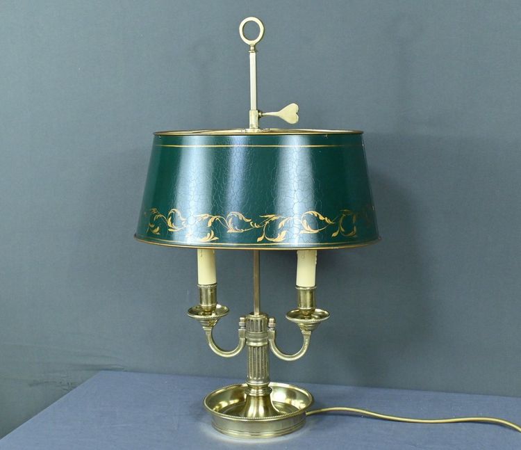 Lampada a bottiglia ad acqua calda con 2 luci - Inizio XX secolo