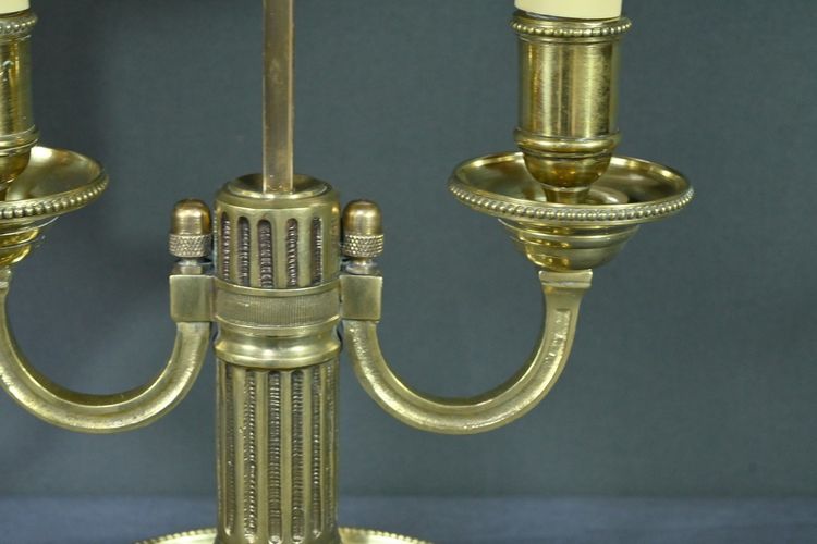 Lampada a bottiglia ad acqua calda con 2 luci - Inizio XX secolo