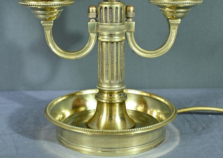 Lampada a bottiglia ad acqua calda con 2 luci - Inizio XX secolo