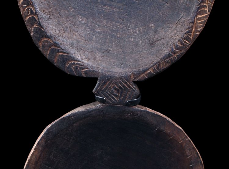 Plateau en bois, Art Tribal, Art Océanien, Arts Premiers, Papouasie Nouvelle Guinée, Plat