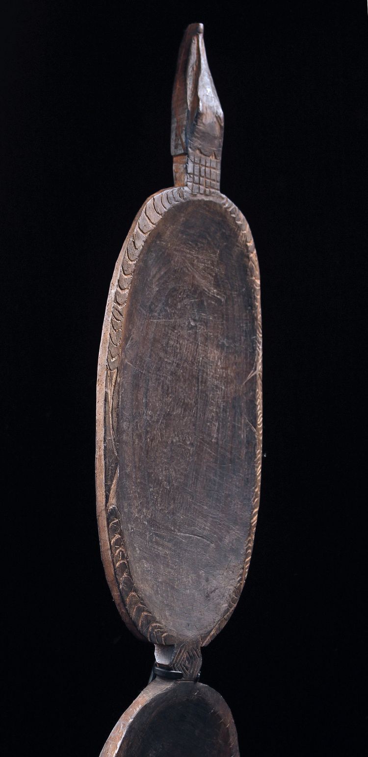 Plateau en bois, Art Tribal, Art Océanien, Arts Premiers, Papouasie Nouvelle Guinée, Plat