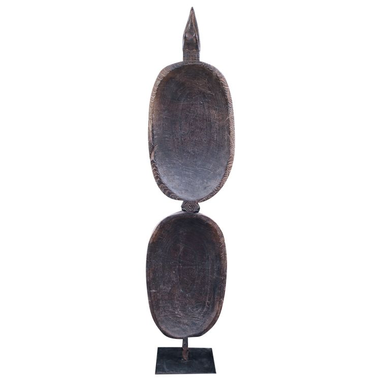 Plateau en bois, Art Tribal, Art Océanien, Arts Premiers, Papouasie Nouvelle Guinée, Plat