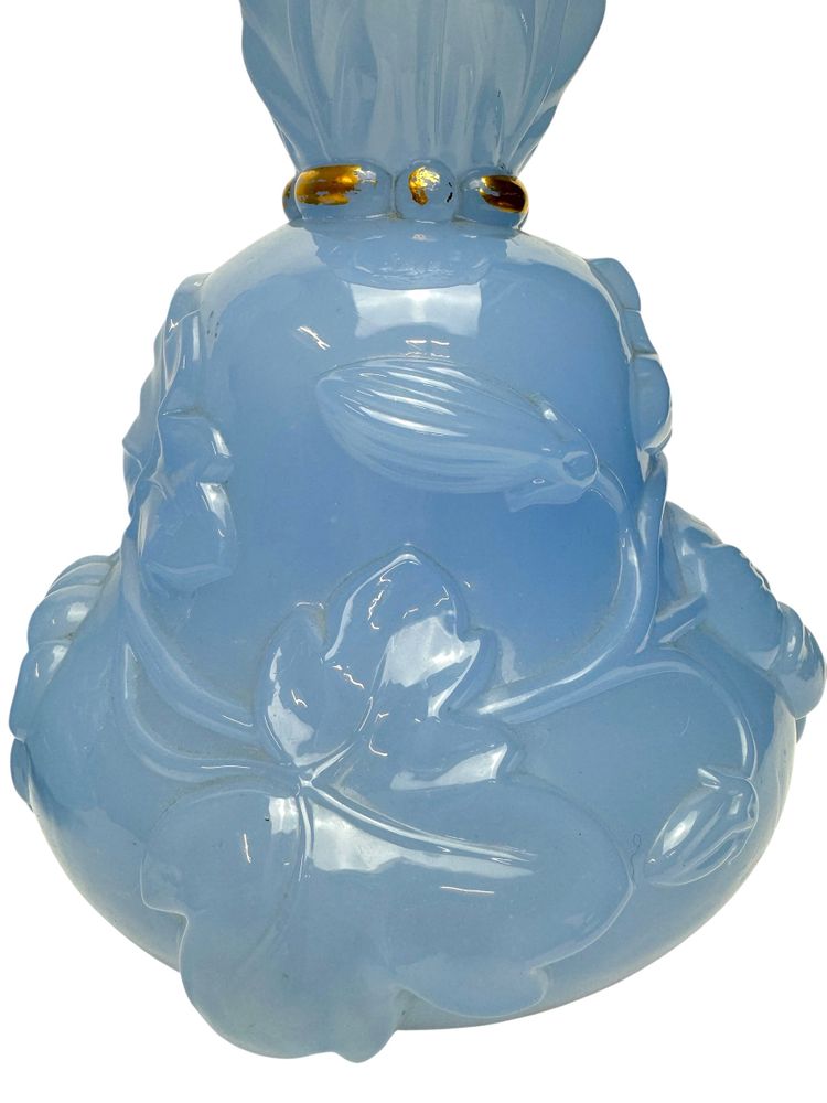 Baccarat - Pair Of Opaline Vases
