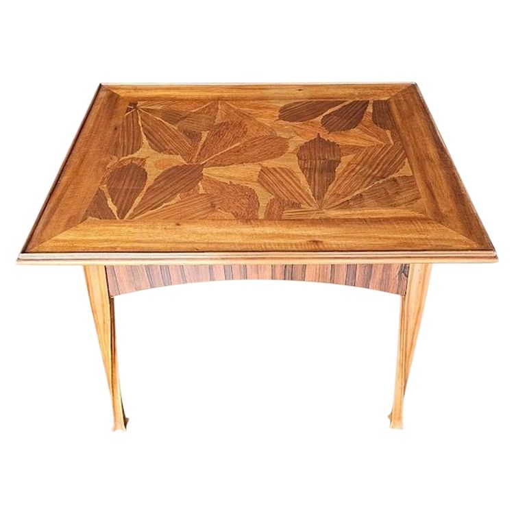 Scrivania "Feuilles de Marronniers" in stile Art Nouveau Louis Majorelle