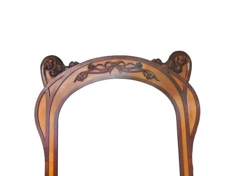 Console Art Nouveau Ecole de Nancy "Ortensie