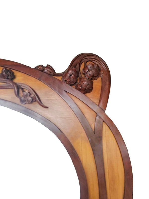 Console Art Nouveau Ecole de Nancy "Ortensie