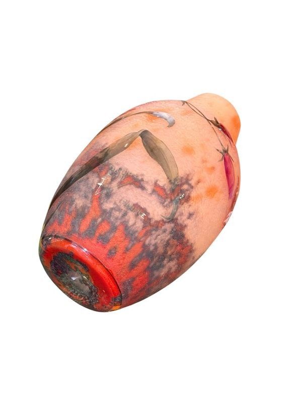 Vaso Daum Nancy Art Nouveau "Aux Campanules