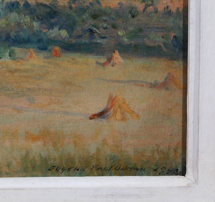Eugène-Paul ULLMAN 1877-1953 Paesaggio della Bretagna, Paimpol? dipinto, 1940