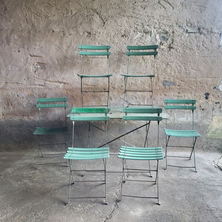 1930s iron garden furniture