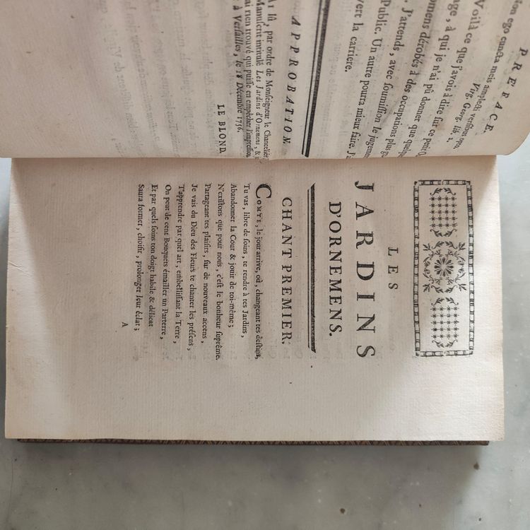 Les Jardins d’ornement, ou les Géorgiques française, Poème en quatre chants, suivi de poésies philos