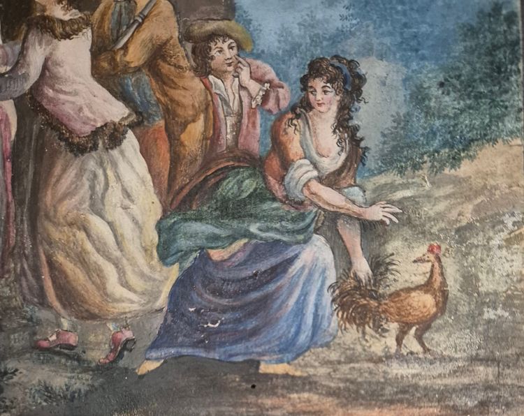 The Bohemians of the French school of the 18th century
