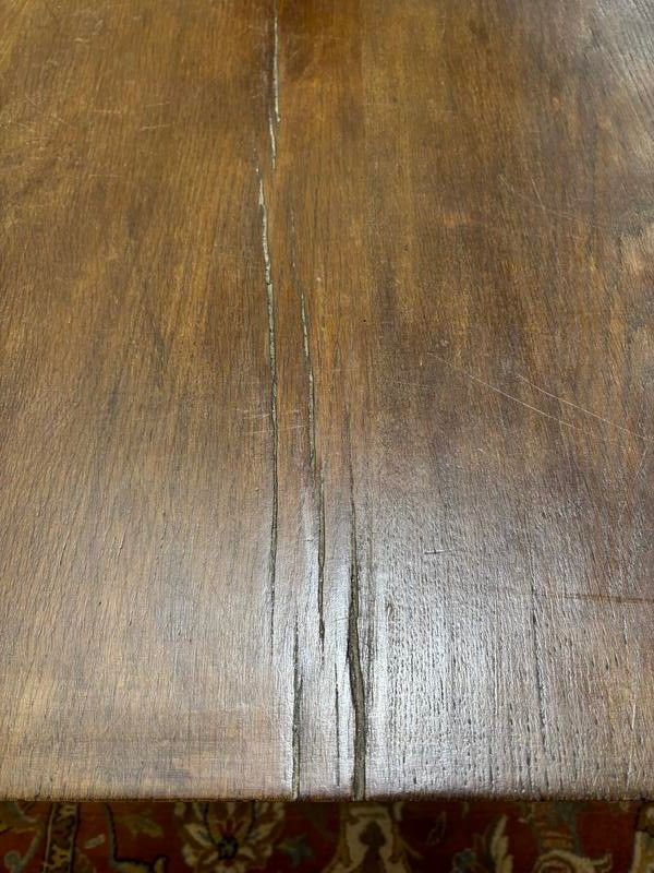 Table de changeur en chêne 