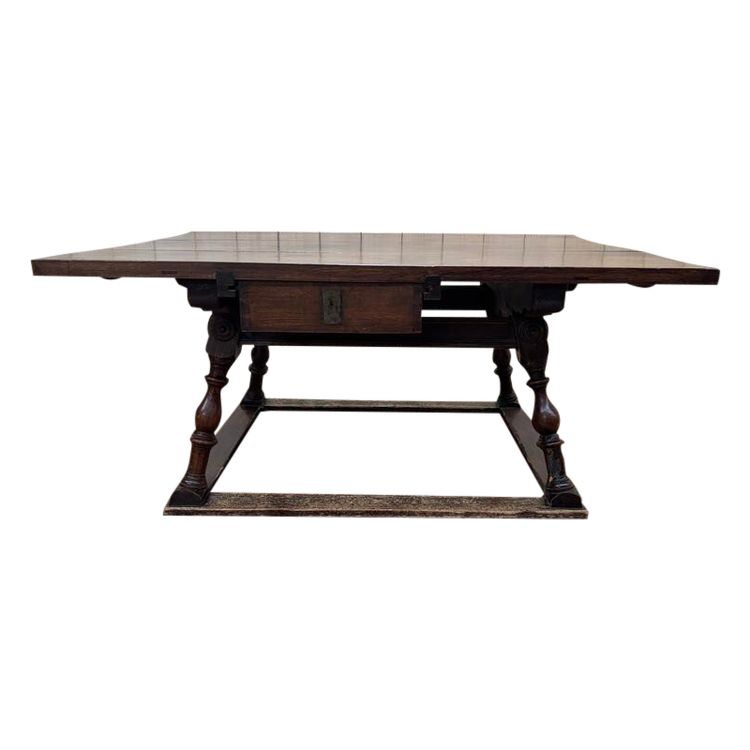 Table de changeur en chêne 